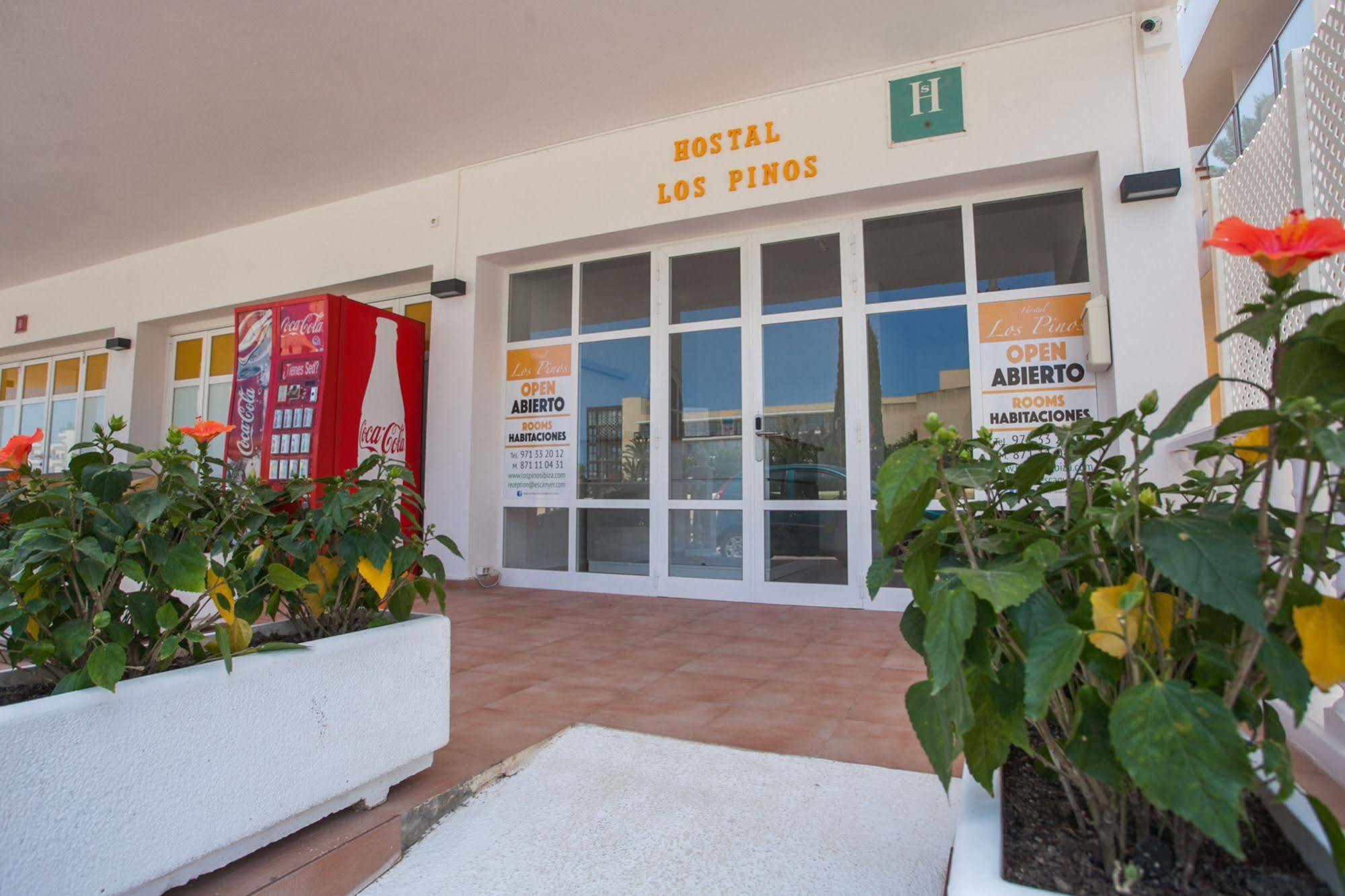 Hostal Los Pinos Es Canar  Luaran gambar